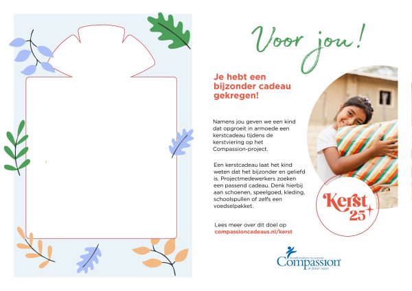 Cadeaukaart Kerst 2025